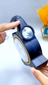 Senter LED Super Terang Cob & Lampu Senter Mini Gunung Cob Worklight