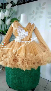 dress petite renda bisa request warna + freee bando