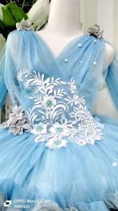 Dress Cantik Elegan Bisa Request Warna & Free Bando