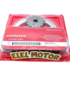 Gear Set Rantai Roda Honda Supra x Fit old Lama ukuran 40 KEV