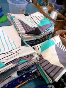 Kain Plafon Mobil 1Set Tirai Mobil Kaca Samping /Gorden Mobil /Kain Plafon Atap Kabin Mobil/Gorden Mobil Truk Hino Fuso