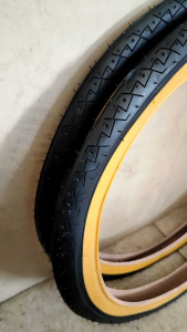 Ban Luar Sepeda Ukuran 20 x 1.75 Kenda K154 Gumwall Hitam Kuning Anak BMX Mini Lipat | High Quality