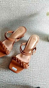 Heels wanita kepang Permata. 5cm terbaru