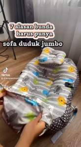 sofa bayi multifungsi / sofa bayi gesper jumbo / sofa bayi duduk jumbo terlaris