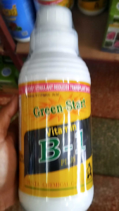 เร่งราก B 1 1ลิตร(วิตามิน บี 1) เหมาะสำหรับ แช่เมล็ด กิ่งตอน ปักชำเร่งราก บำรุงราก เช่นมันสำปะหลัง