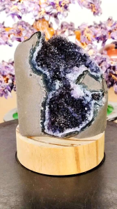 Natural Uruguay High Gred Amethyst Druse Ornament RA54