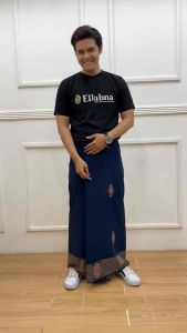 Sarung santri dewasa terbaru motif sarwon navy rayon super premium 8 varian warna