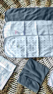 PROMO 6 Pcs dan 3 pcs Gurita rekat bayi baru lahir / Amet bayi rekat Praktiks Seri abu