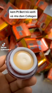 kem PT Bert trà xanhdương trắng da giữ ẩm se khít lỗ chân lông 10gr