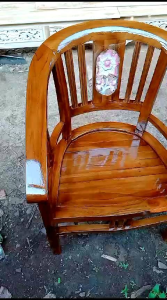 Kursi betawi amerika kursi teras mawar kayu jati full