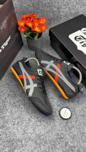 Promo Sepatu Kasual Onsu Tali Black Orange Tiger Mexico 66 INK Sepatu Pria Dan Wanita Terkini