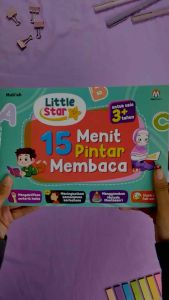 Buku Anak - Little Star 15 Menit Pintar Membaca - Berhitung - Bahasa Inggris