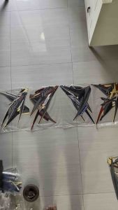 STIKER STRIPING LIS LES BODY HONDA VARIO CBS 125 OLD 2012 2013 BIRU