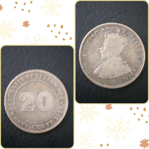 100% Authentic 1926 Straits Settlement 20 cents old coins good condition *Actual Pictures Taken No Stock Photos *Free Courier Tracking Delivery *Catalogue #0195 Country-Straits Settlement Period-King GeorgeV (1911 - 1935) Coin type-Circulation coins