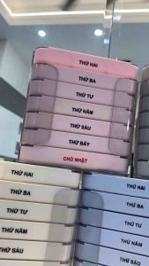 Hộp chia Thuốc 7 ngày 3 ngăn tiện dụng