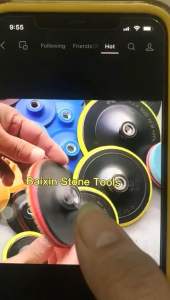 4inch Polishing Pad suitable Grinder Wet & Dry Polish for TABLE TOP and FLOORING of Granite/Marble (STOCK CLEARANCE)