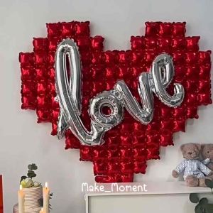 ลูกโป่งวัน Valentine ตามวันที่ ลูกโป่งหัวใจ valentines day ป้ายวานเลนไทน์