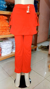 Celana Senam CBR Rok Kantong Samping Wanita Aerobik Jogging Olahraga Terbaru Bahan TC Spandex Premium