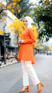 GHAZIA - 515 Sepatu Sendal Tali Pengantin High Heels 5cm Brukat Wanita Pesta Pantofel viral fleksibel teracota elegant