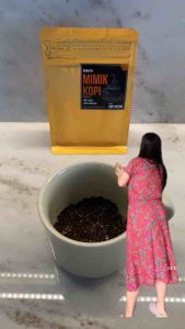 Kopi robusta murni tanpa campuran kemasan 250gr