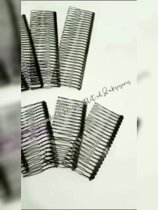 Sirkam Besi Hitam Polos & Sirkam Elastis Anti Patah: Aksesoris Rambut Terbaik