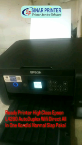 Epson L4260 Ecotank AutoDuplex Wifi Direct All In One Kondisi Normal Siap Pakai