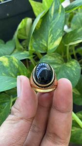CINCIN BATU KECUBUNG TANDUK ASLI SUPER KEREN MINIMALIS