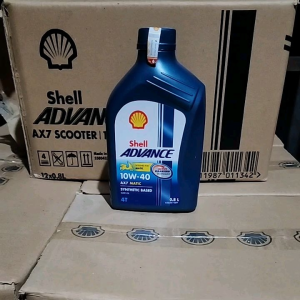 OLI MOTOR SHELL ADVANCE 10W-40 AX7 MATIC 0.8 LITER