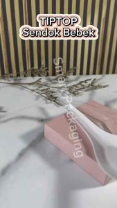 [ISI 144 PCS] TIPTOP Sendok Bebek Bening Putih Susu Kuat / Sendok Bebek Plastik Besar Murah Trans Transparan / Sendok Kuah Sop Plastik Sekali Pakai / Sendok Catering Nasi Kotak