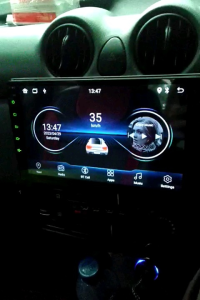 Bingkai Head Unit Android 9 inci Hyundai Atoz 2000-2008 Kia Visto. Fit untuk mobil Hyundai Atoz dan Kia Visto. Cocok untuk pemasangan receiver media digital mobil.