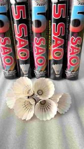 Quả Cầu Lông 5 Sao Ống 6 Trái Cầu Lông 5 Sao Ống 12 Trái