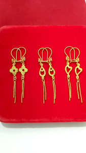 ANTING JURAI DEWASA PERAK 925 ASLI LAPIS MAS