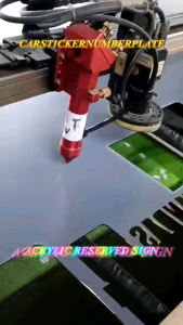 Acrylic Reserved Table Signage Reserve Seats for Customers/PelangganTempah Tempat/Cafe/Restaurant/Dining Room/顾客预留位子牌