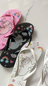 Sandal Jepit Wanita Motif Pelangi