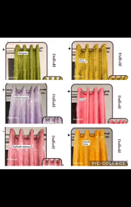 1pc ring daffodil satin curtain (katminmin)5ft6ft standard 80"7ft8ft