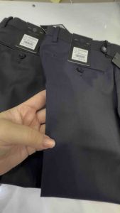 (QV) quần tây sansciaro 0 ly form reguar mẫu quần vest rất khó có thể mua lẻ có hai màu đen và xanh đen