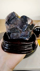Natural Collection Chocolate Calcite Crystal Ornament CQC01