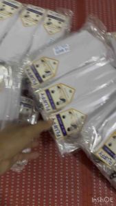 ถุงเท้านักเรียนสีขาวแบบยาว ผ้าไนลอนผ้าดี1แพ็คมี6คู่/12คู่ มีไซส์ 5-7 7-9 9-12 สินค้ามีพร้อมส่งค่ะ