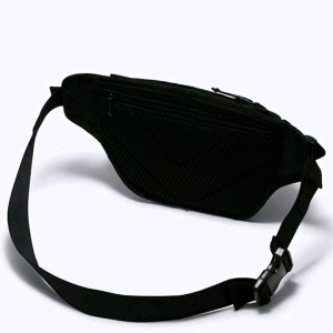 Minimalist Black Waist Bag