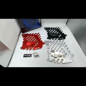 Cover Tutup Radiator Motor NMAX OLD NEW AEROX 155 LEXI 155 MUFAC Bahan Full Aluminium CNC Original Motorcycle