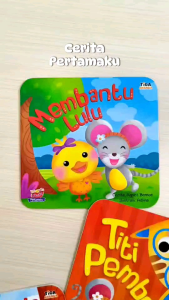 Set Cerita Pertamaku: Membantu Lulu, Titi Bermain Lompat Tali, Titi Pemberani