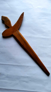Keris Kayu Jati/Keris Paten Tidak Bisa Dicabut/Keris Mainan/Keris Manggolo/Keris Palsu/Keris anak/Keris Tradisional/Keris Peraga