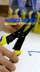 Kìm cắt tuốt đa năng 5 in 1 KINGBLUE KND-200