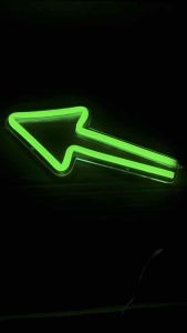 ป้ายไฟ 24x11cm ประกอบสำหรับร้าน ป้ายไฟวิ่ง ป้ายไฟled ป้ายไฟนีออน ป้ายไฟชีศร ป้ายไฟลูกศร