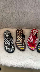 Sandal Cocari / Wigo - Sandal Jepit Wanita Dewasa motif Tikar / Zebra Bahan Spon Eva