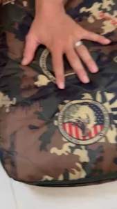 Võng mùng rằn ri ba lớp xếp gọn vải caro loại 1