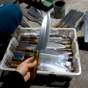 Dao thái thịt chất thép Trắng Nhật chống rỉ siêu sắc bén cán chuôi chắc khỏe đẹp