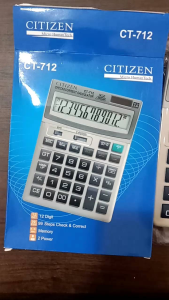 kalkulator besar citizen ct-712 12digit original 2power