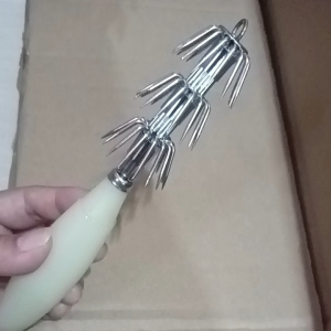 20cm big luminous 3 layered Squid Hooks