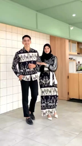 VAIRA DRESS TENUN - BAJU COUPLE KEMEJA TENUN